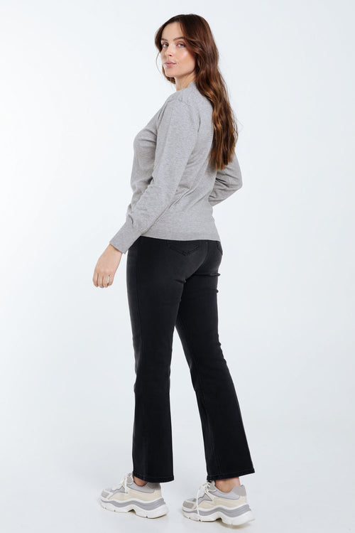 Cardigan uni-Paprika-2