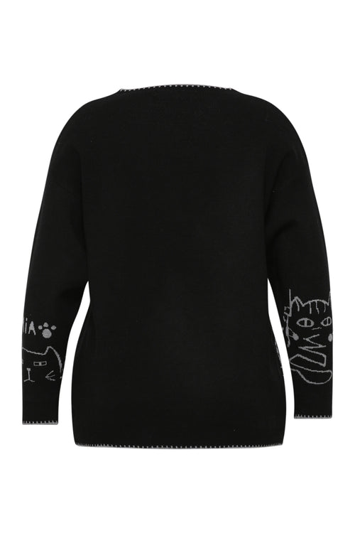 Pull imprimé chats-Paprika-8