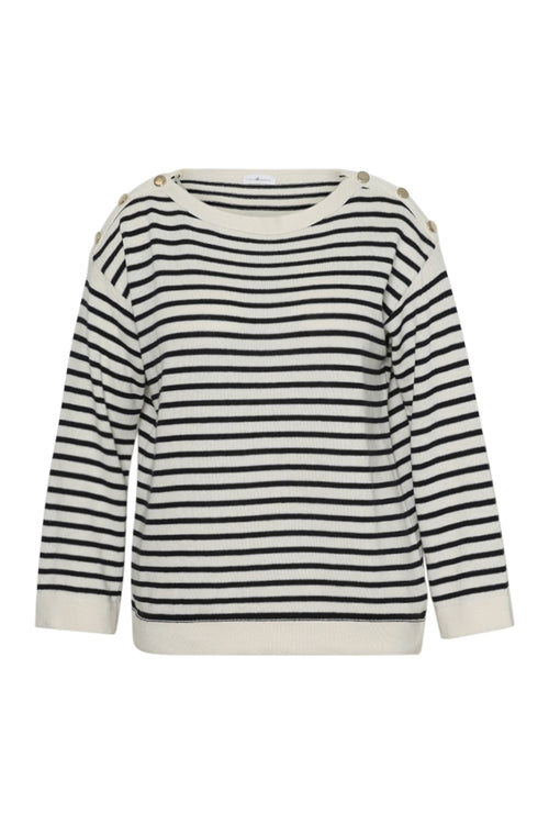 Pull marinière avec boutons-Paprika-8