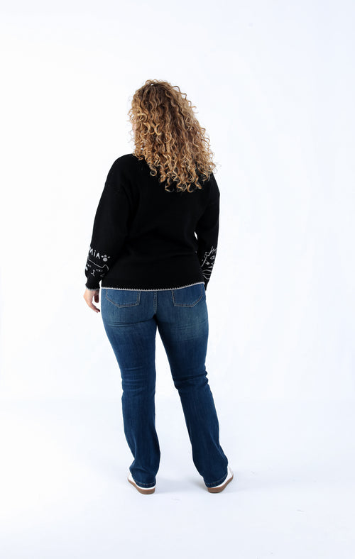 Pull imprimé chats-Paprika-2