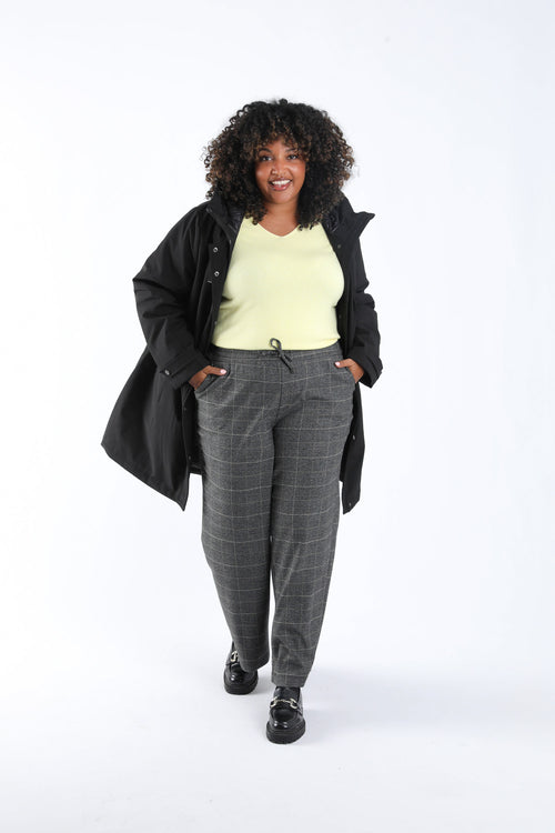 Parka unie avec capuche-Paprika-9