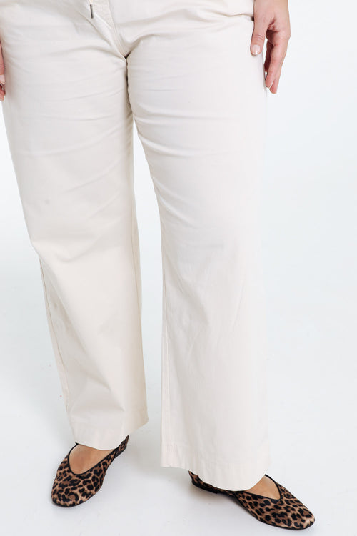 Pantalon chino jambe large uni-Paprika-6