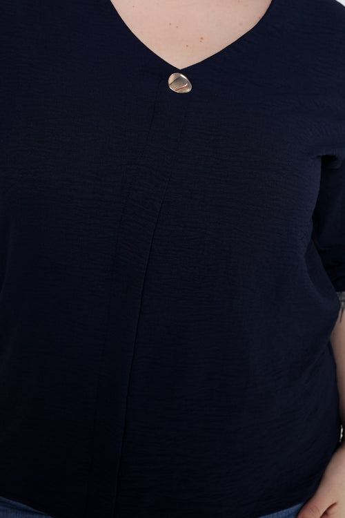 Effen blouse-Paprika-5