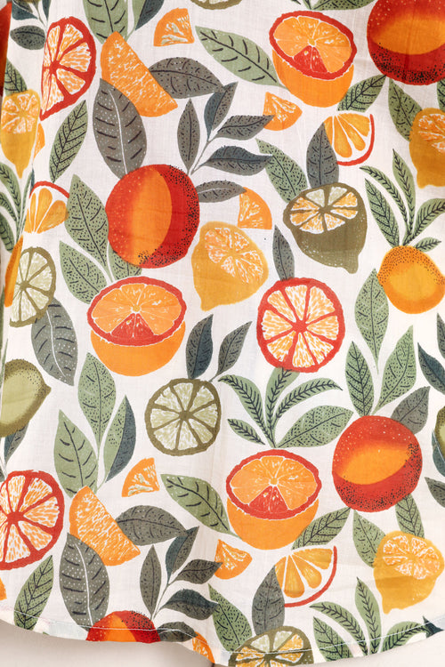 Blouse imprimé agrumes-Paprika-7