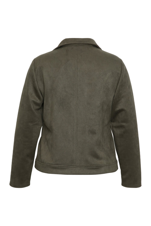 Jasje perfecto suède-effect-Paprika-8