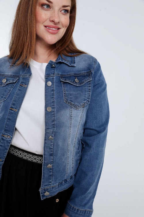 Veste en jeans-Paprika-5