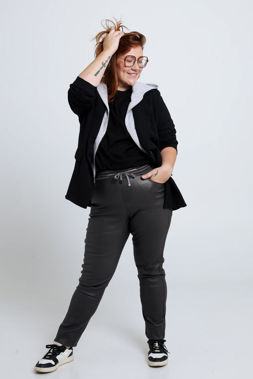 Jegging slim Lolly en coton-Paprika-7