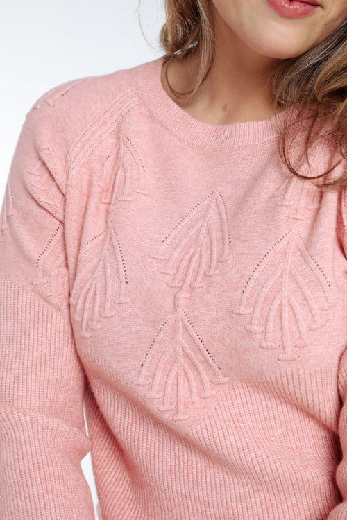 Pul à col rond-Paprika-4