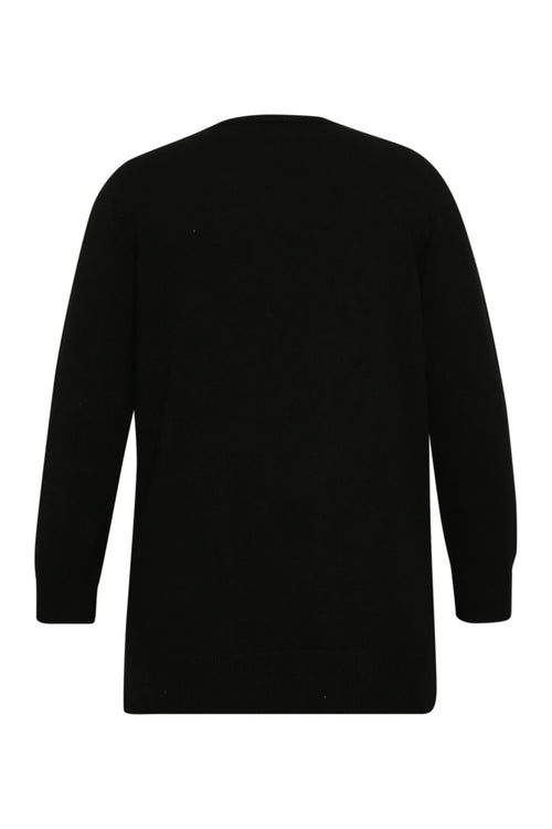 Cardigan en viscose uni-Paprika-2