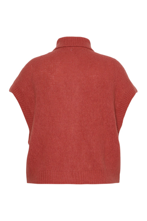 Cardigan court uni-Paprika-10