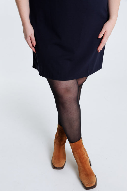 Robe polo unie-Paprika-5