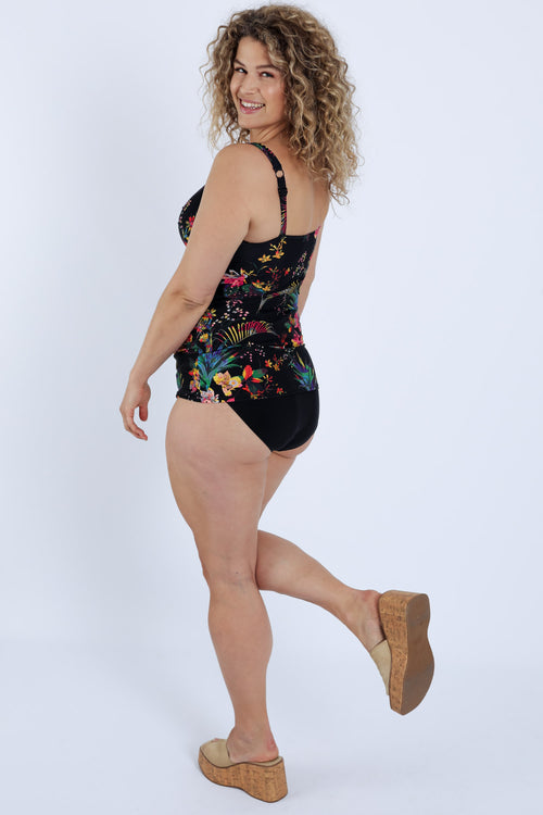 Bas de Tankini uni-Paprika-2