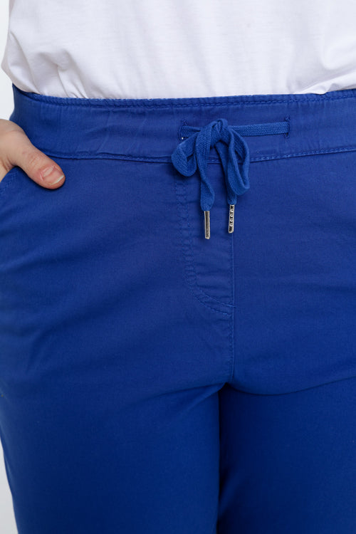 Pantalon chino en coton uni-Paprika-3