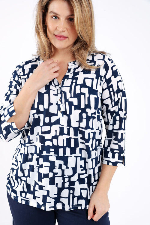 T-shirt met grafische print-Paprika-5