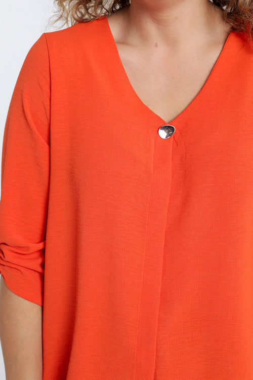 Blouse unie-Paprika-3