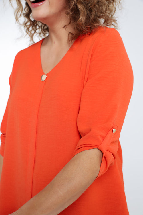 Blouse unie-Paprika-5