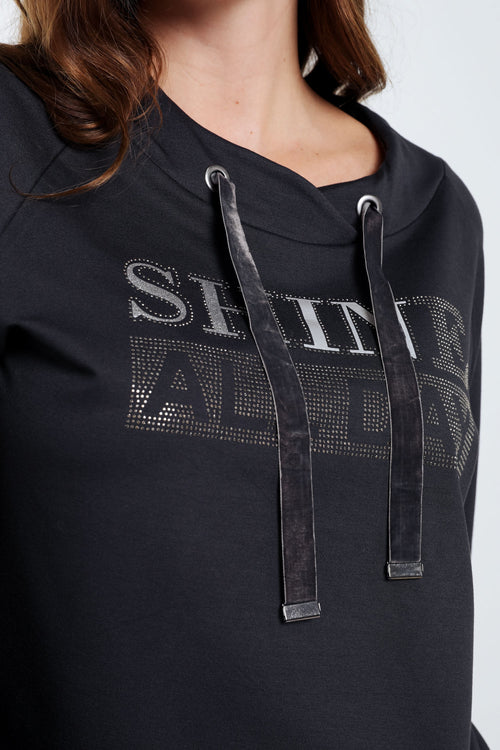 T-shirt en molleton-Paprika-4