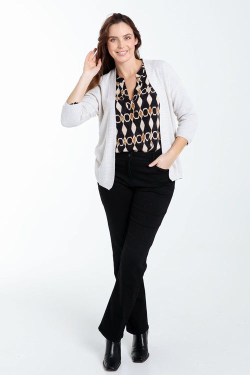 Cardigan en viscose avec lurex-Paprika-8
