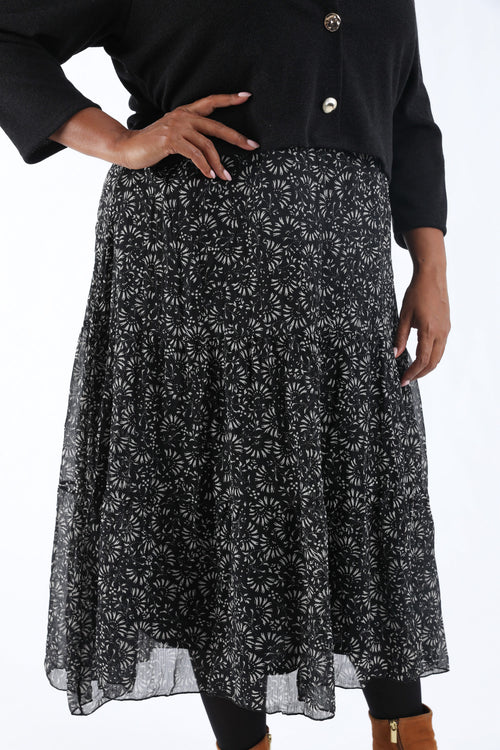 2-in-1 jurk met bloemenprint-Paprika-5