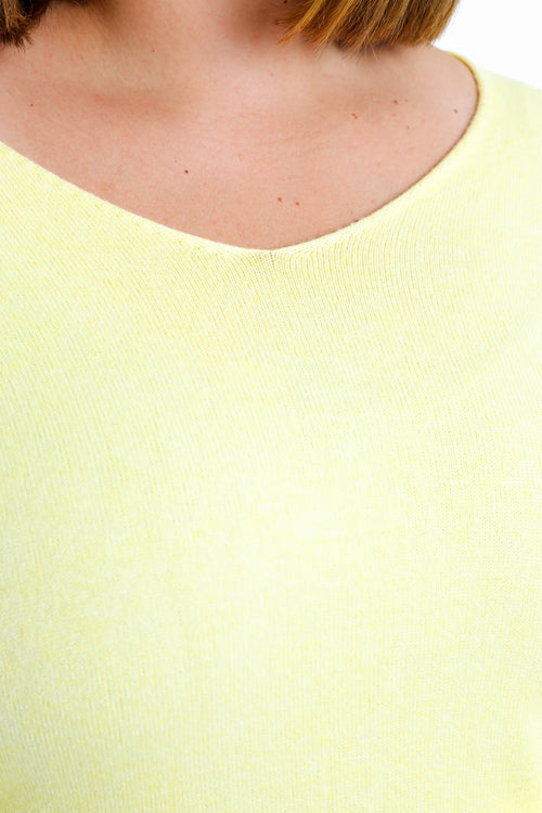 Effen viscose trui-Paprika-4