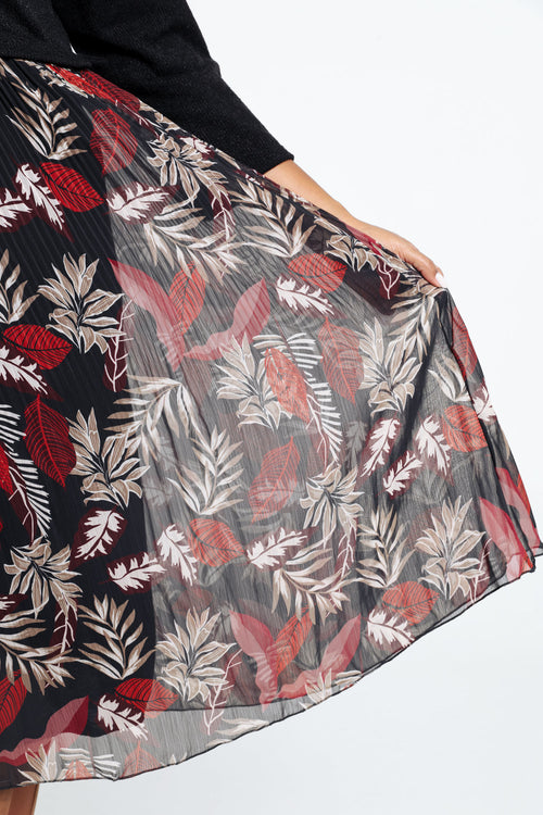 2 in 1 warme gebreide jurk-Paprika-4