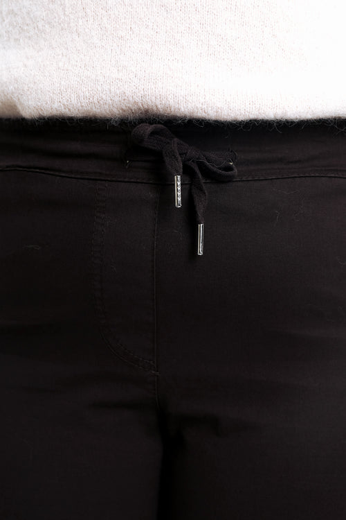 Pantalon chino en coton léger uni-Paprika-3