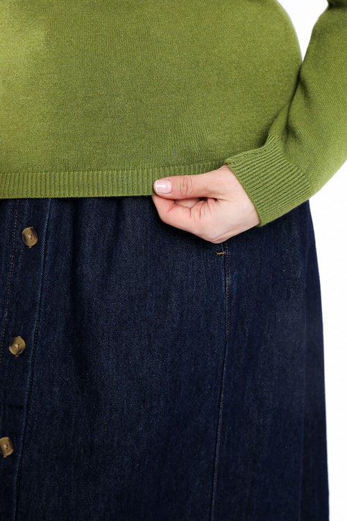 Pull en viscose uni-Paprika-4