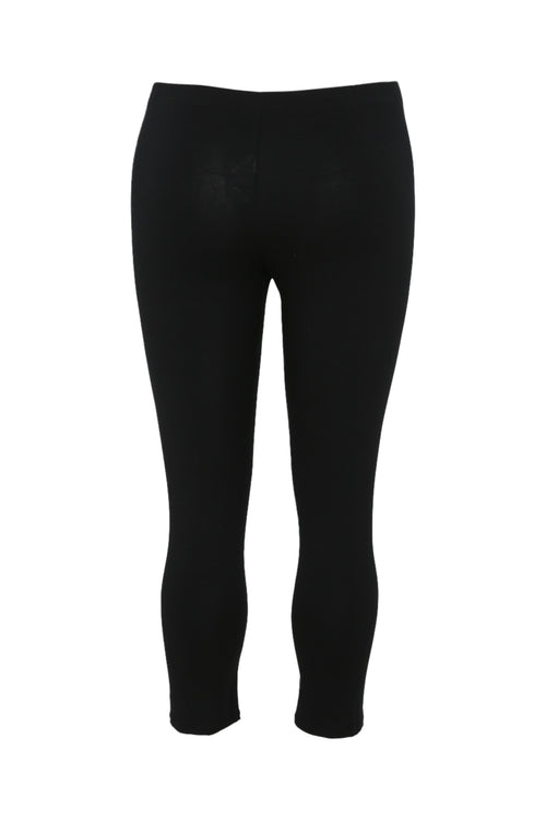 Effen 7/8-legging in viscose-Paprika-10