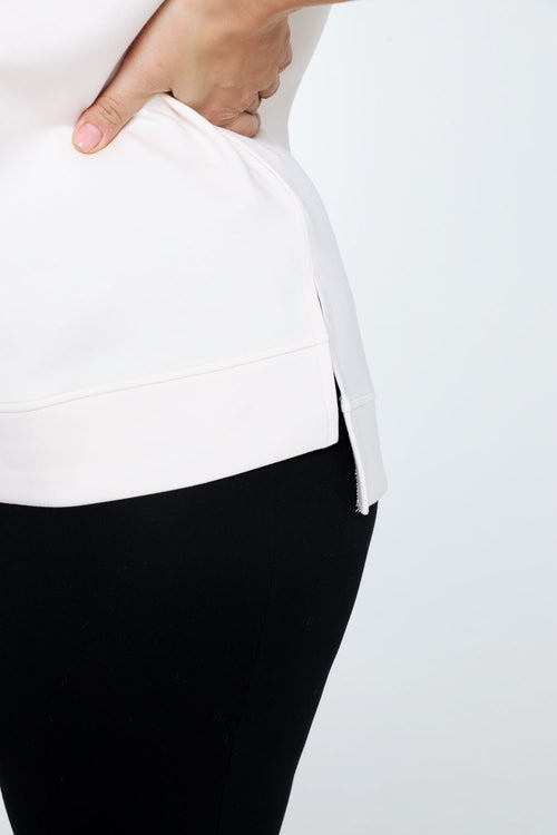 Effen mouwloze trui-Paprika-7