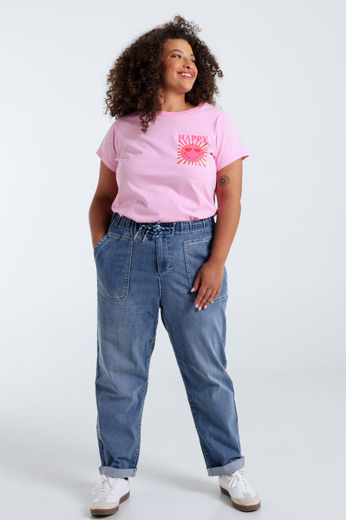 Chino broek in jeans-Paprika-8