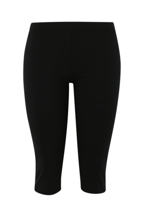 Corsaire legging en coton uni-Paprika-2