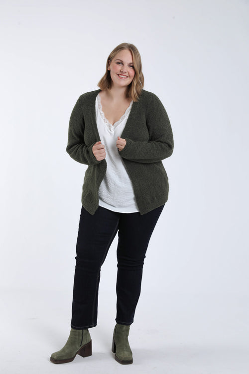 Effen gilet-Paprika-6