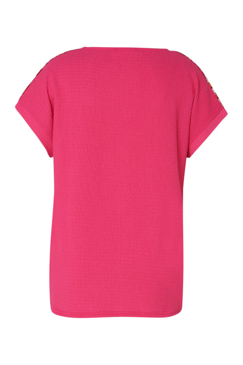 T-shirt imprimé ethnique-Paprika-11