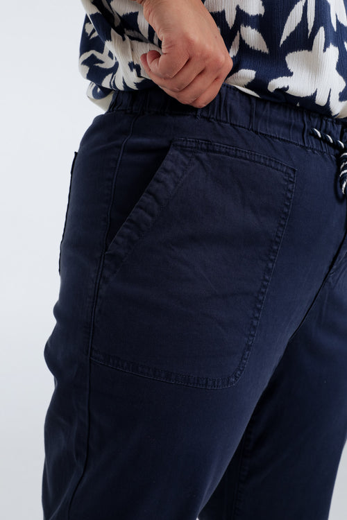 Pantalon chino en coton léger-Paprika-6