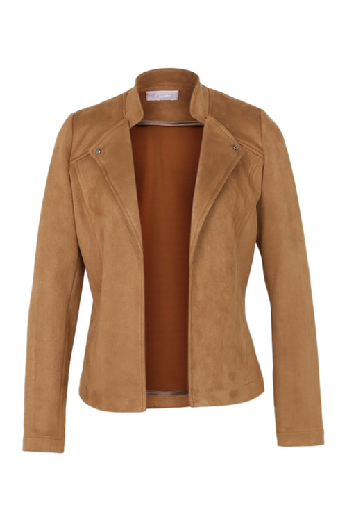 Veste effet suédine-Paprika-10