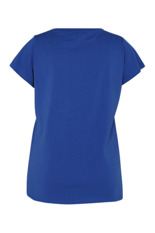 T-shirt en coton imprimé-Paprika-3