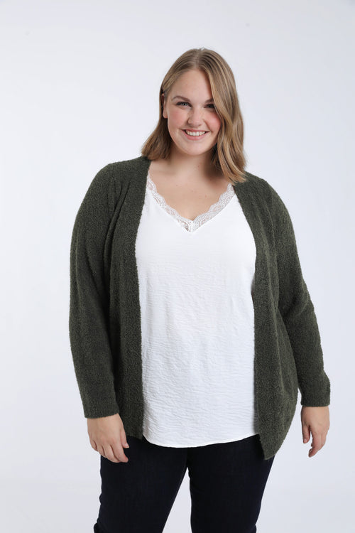 Effen gilet-Paprika-1