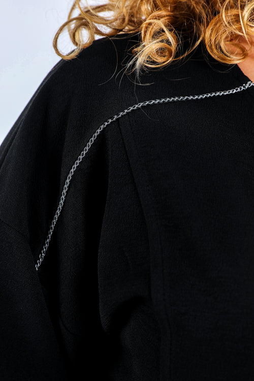 Robe courte unie-Paprika-4