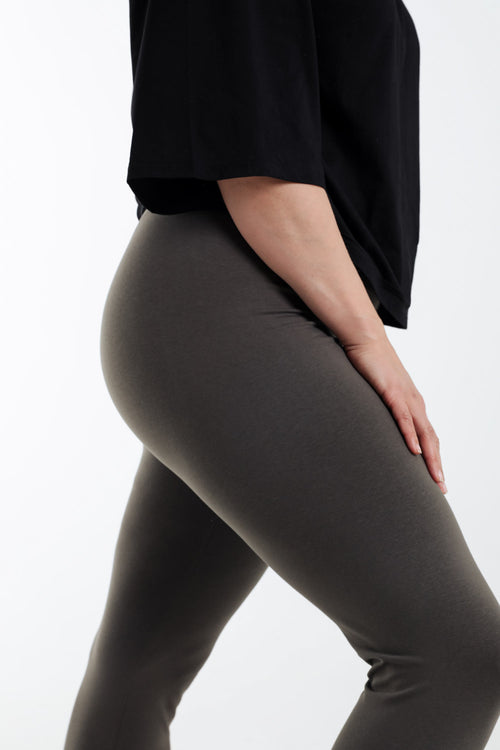 Legging 3/4 en coton bio-Paprika-5