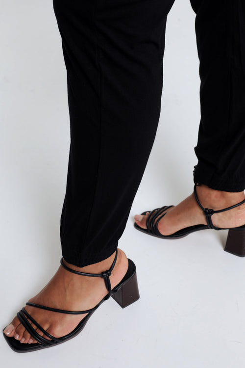 Training uni en viscose-Paprika-4