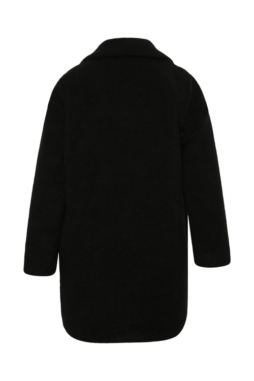 Manteau mi-long uni-Paprika-9