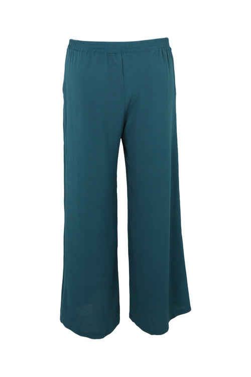 Pantalon large avec nœud-Paprika-9