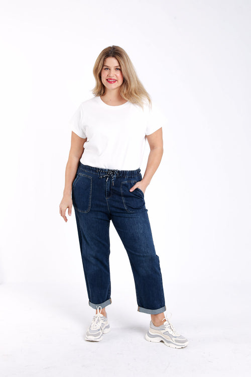 Chino broek in spijkerstof-Paprika-6