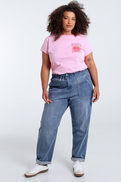 Chino broek in jeans-Paprika-7