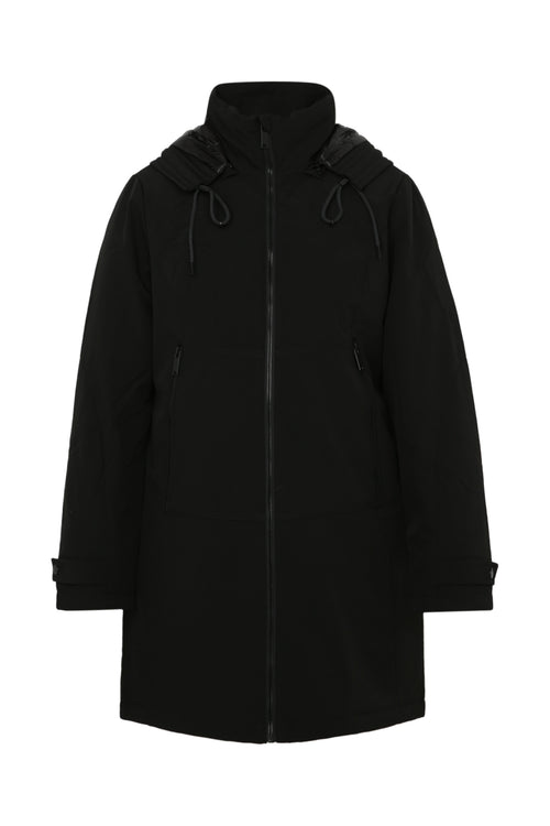 Parka à capuche amovible-Paprika-10