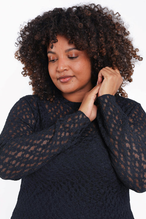 T-shirt en dentelle-Paprika-3