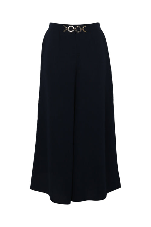 Pantacourt jupe culotte uni-Paprika-10