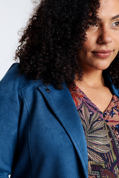 Veste effet suédine-Paprika-6