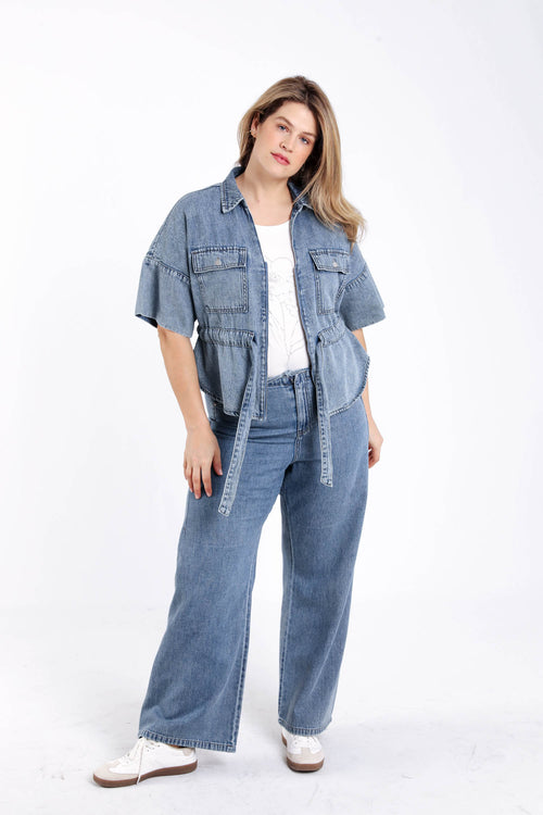 Veste en jeans-Paprika-9