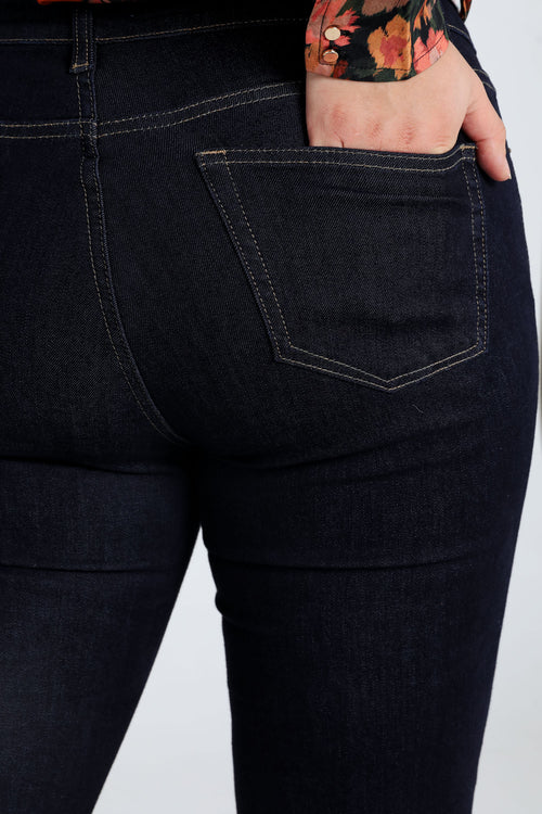 Jeans bootleg Lara L34-Paprika-6